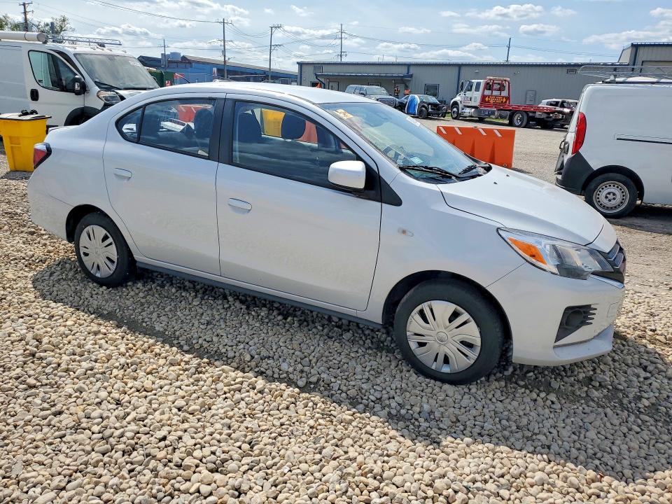 2024 Mitsubishi Mirage მანქანა იყიდება აუქციონზე, vin: ML32FUFJ9RHF13928, აუქციონის ნომერი: 64089556