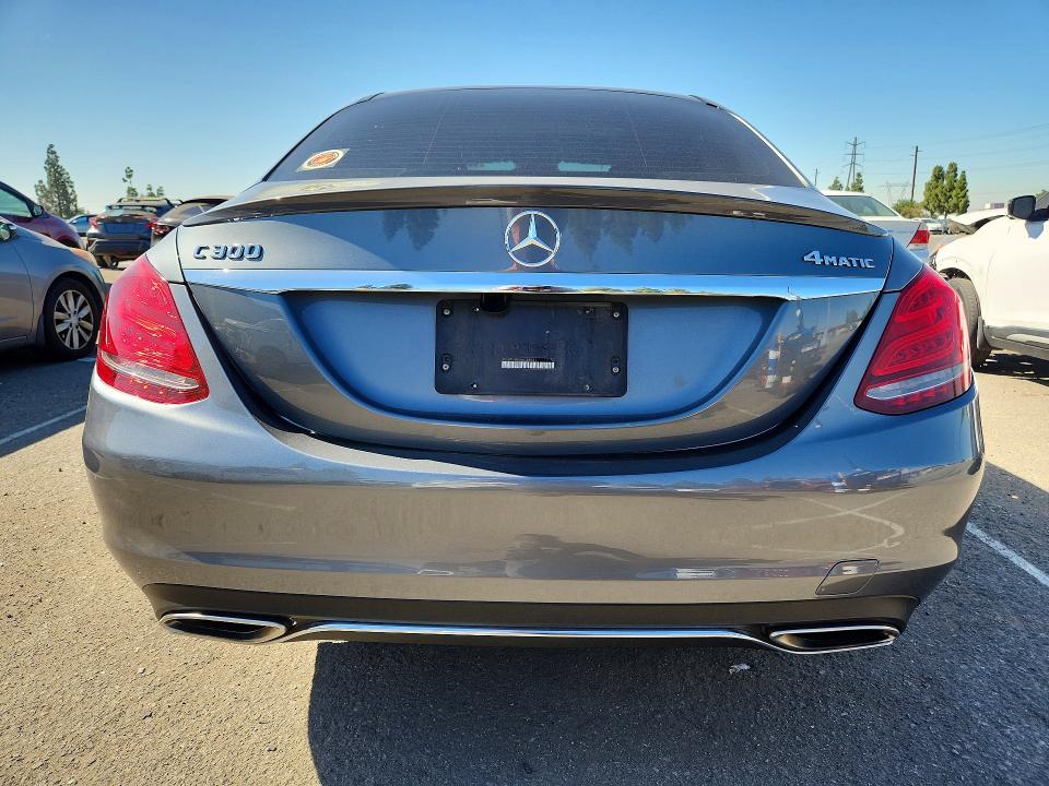 2017 Mercedes-benz C მანქანა იყიდება აუქციონზე, vin: 55SWF4KB0HU208731, აუქციონის ნომერი: 65567866