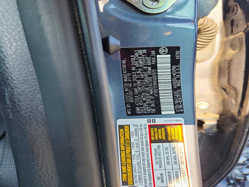 Продажа на аукционе авто 2019 Toyota Avalon Hybrid, vin: 4T1B21FB4KU007672, номер лота: 67137666