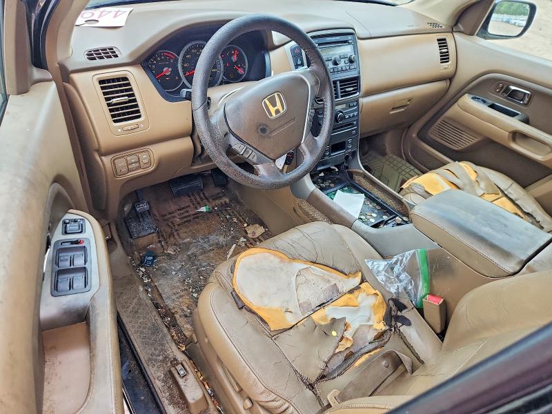 2006 Honda Pilot მანქანა იყიდება აუქციონზე, vin: 5FNYF186X6B027913, აუქციონის ნომერი: 63315866