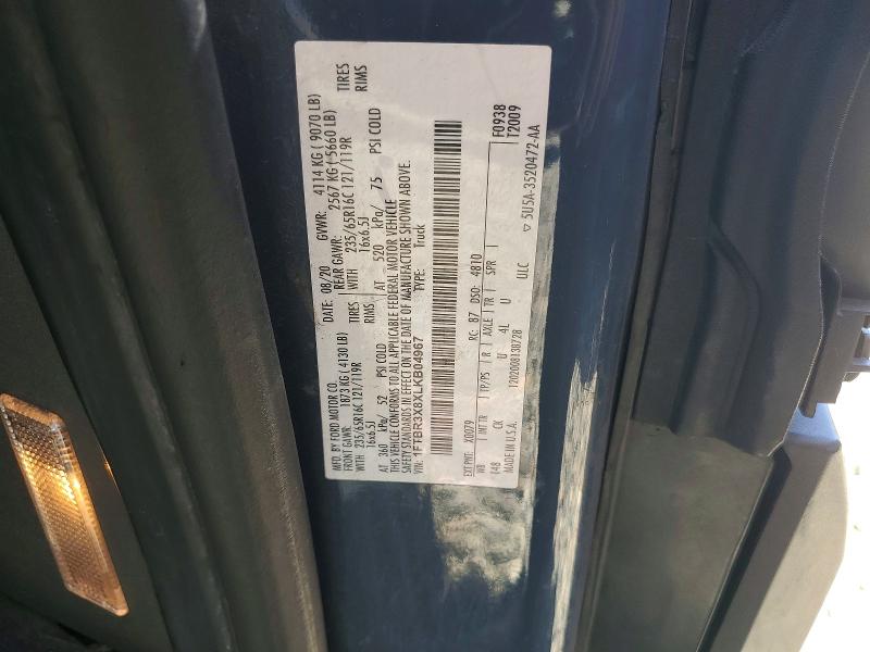Продажа на аукционе авто 2020 Ford Transit, vin: 1FTBR3X8XLKB04967, номер лота: 60853536