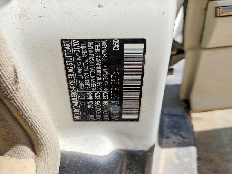 Продаж на аукціоні авто 2007 Mercedes-benz C, vin: WDBRF92H57F912576, номер лоту: 65486776