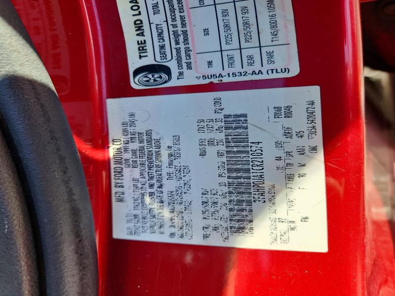 66013986 :رقم المزاد ، 3FAHP0JA1CR210574 vin ، 2012 Ford Fusion مزاد بيع