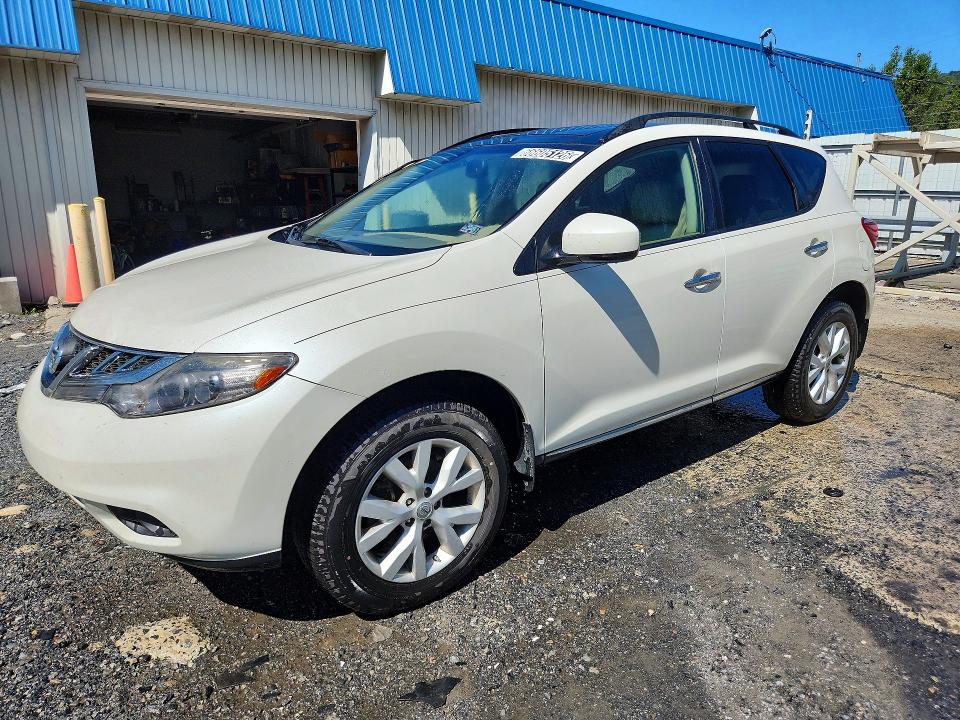 Aukcja sprzedaży 2012 Nissan Murano, vin: JN8AZ1MW9CW211539, numer aukcji: 66605126