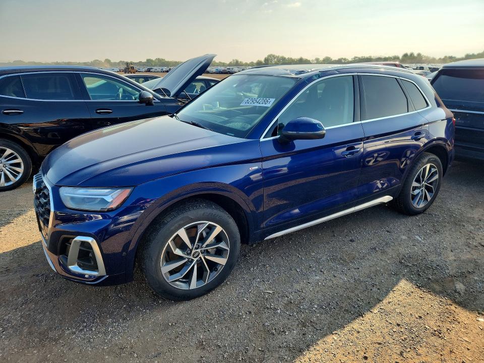 62954286 :رقم المزاد ، WA1FAAFY8P2115805 vin ، 2023 Audi Q5 مزاد بيع
