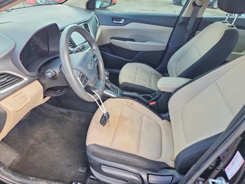 67299846 :رقم المزاد ، 3KPC24A69NE177534 vin ، 2022 Hyundai Accent مزاد بيع