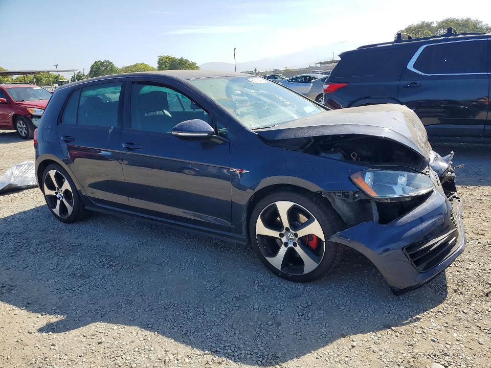 2017 Volkswagen Gti მანქანა იყიდება აუქციონზე, vin: 3VW5T7AU7HM001241, აუქციონის ნომერი: 66210476