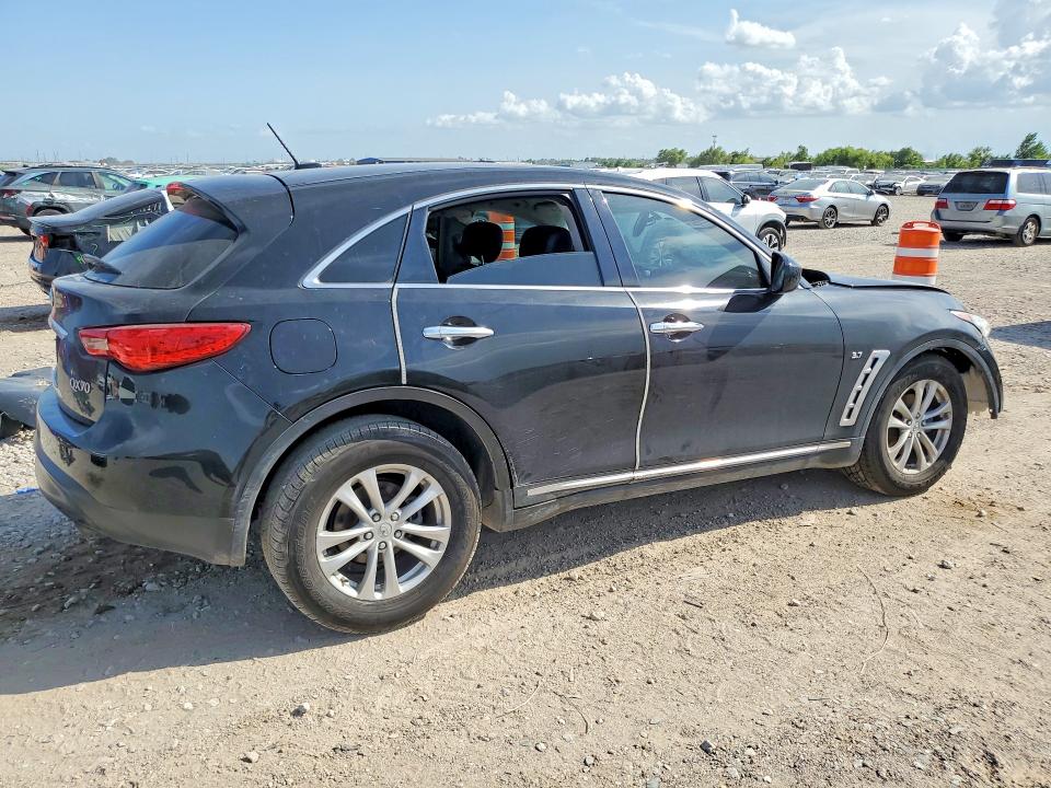 64195916 :رقم المزاد ، JN8CS1MU7HM141179 vin ، 2017 Infiniti Qx70 مزاد بيع