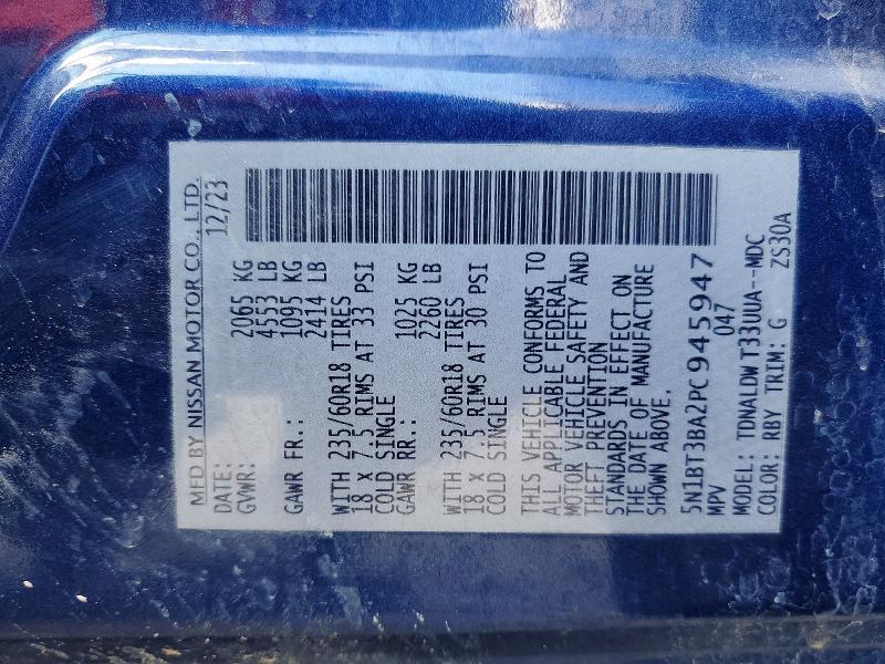 Продаж на аукціоні авто 2023 Nissan Rogue, vin: 5N1BT3BA2PC945947, номер лоту: 63310866
