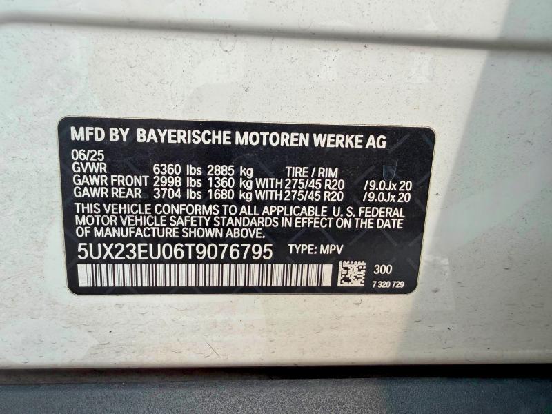 Продаж на аукціоні авто 2026 Bmw X5, vin: 5UX23EU06T9076795, номер лоту: 64675466