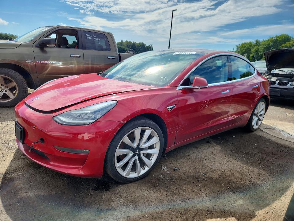 2018 Tesla Model 3 მანქანა იყიდება აუქციონზე, vin: 5YJ3E1EB5JF146136, აუქციონის ნომერი: 67076556