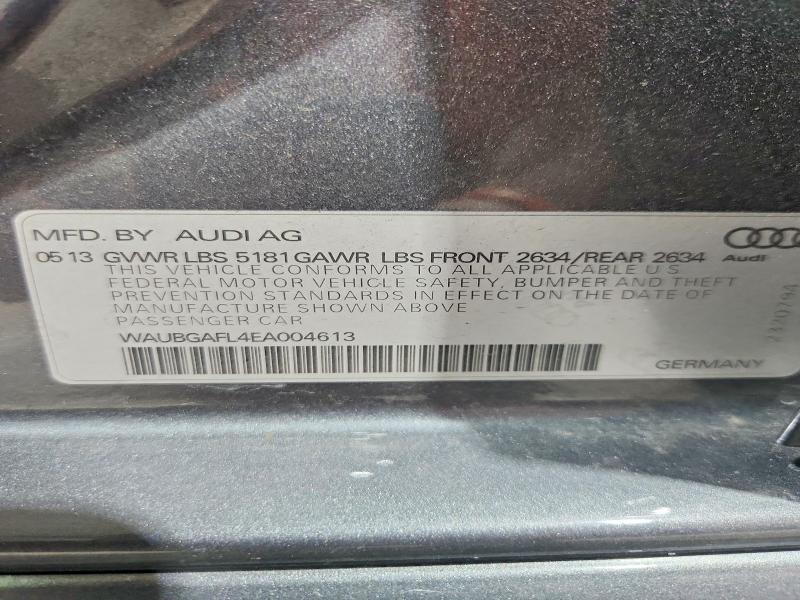 Aukcja sprzedaży 2014 Audi S4, vin: WAUBGAFL4EA004613, numer aukcji: 66287556