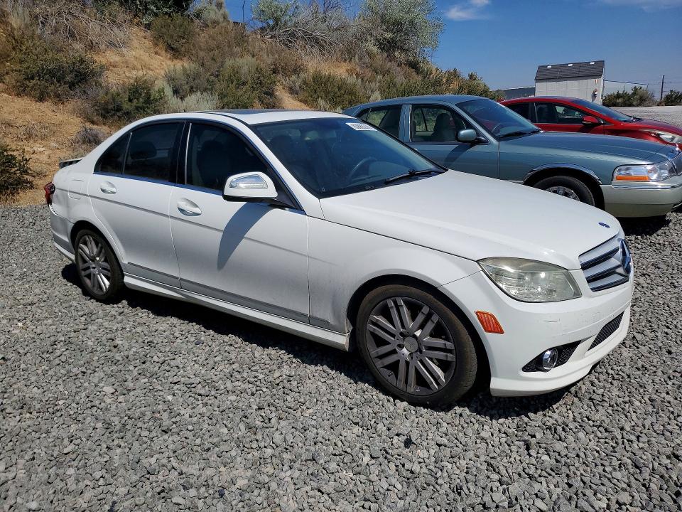 2009 Mercedes-benz C მანქანა იყიდება აუქციონზე, vin: WDDGF54X69R058677, აუქციონის ნომერი: 63880306