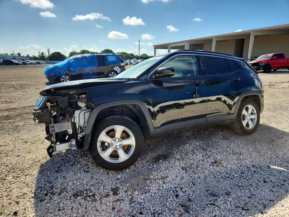 2018 Jeep Compass მანქანა იყიდება აუქციონზე, vin: 3C4NJCBB3JT304656, აუქციონის ნომერი: 64459956
