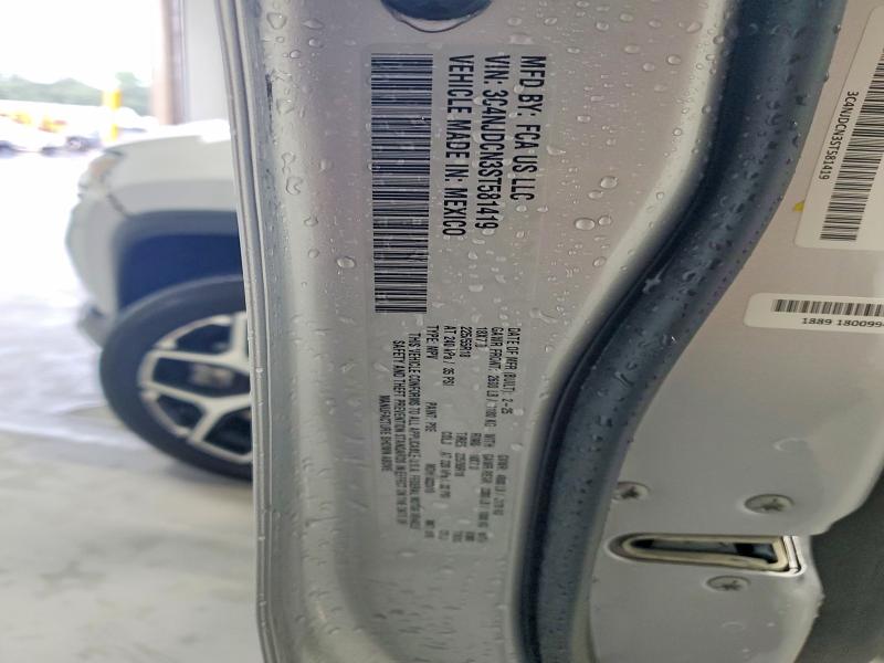 66366856 :رقم المزاد ، 3C4NJDCN3ST581419 vin ، 2025 Jeep Compass مزاد بيع