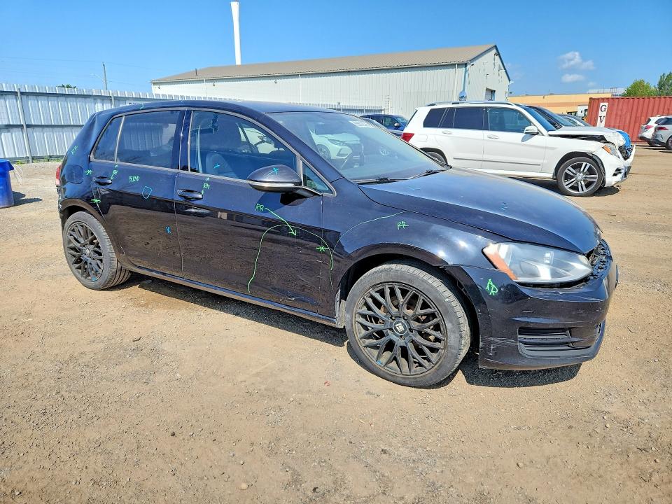 2016 Volkswagen Golf მანქანა იყიდება აუქციონზე, vin: 3VW217AU2GM048622, აუქციონის ნომერი: 65672376