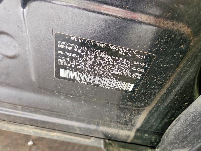 Продажа на аукционе авто 2014 Subaru Forester, vin: JF2SJAAC0EH480961, номер лота: 64011706