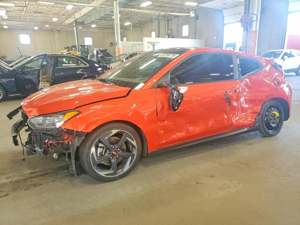 Aukcja sprzedaży 2019 Hyundai Veloster, vin: KMHTH6AB2KU011954, numer aukcji: 63759776