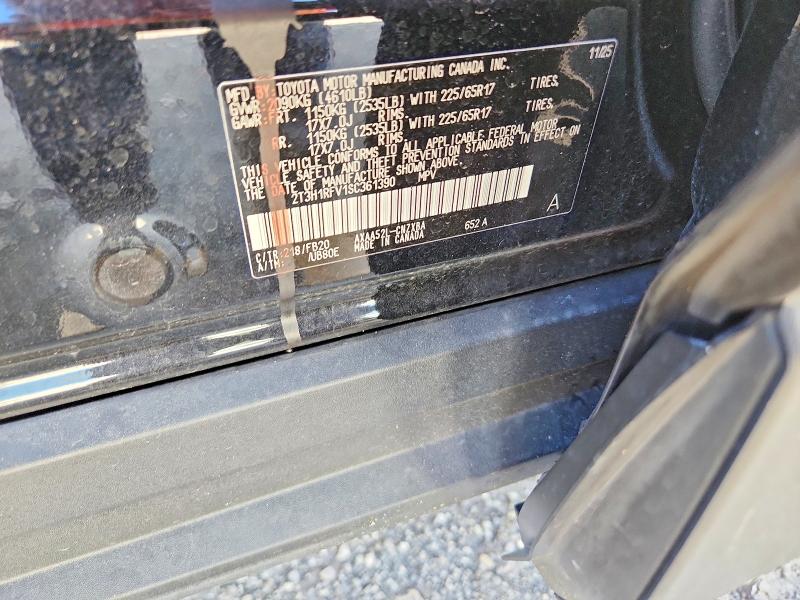 64208606 :رقم المزاد ، 2T3H1RFV1SC361390 vin ، 2025 Toyota Rav4 مزاد بيع