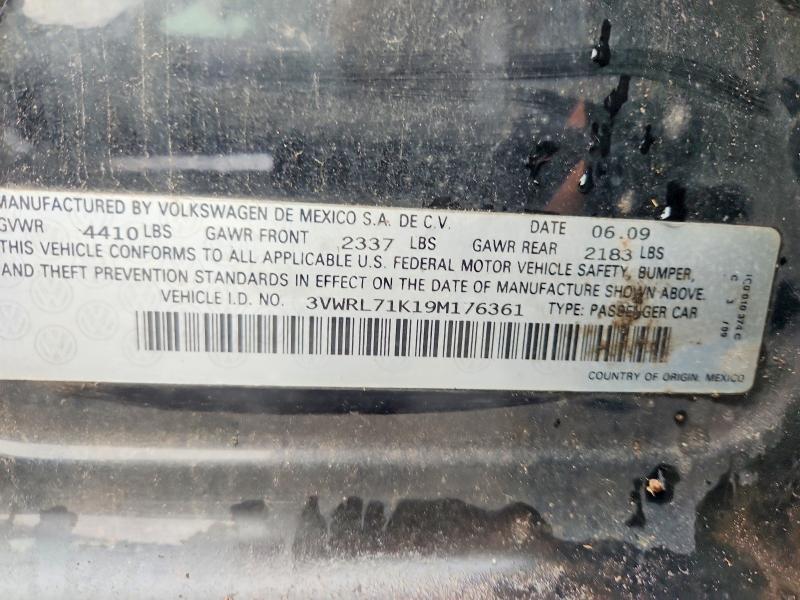 Продаж на аукціоні авто 2009 Volkswagen Jetta, vin: 3VWRL71K19M176361, номер лоту: 66801596
