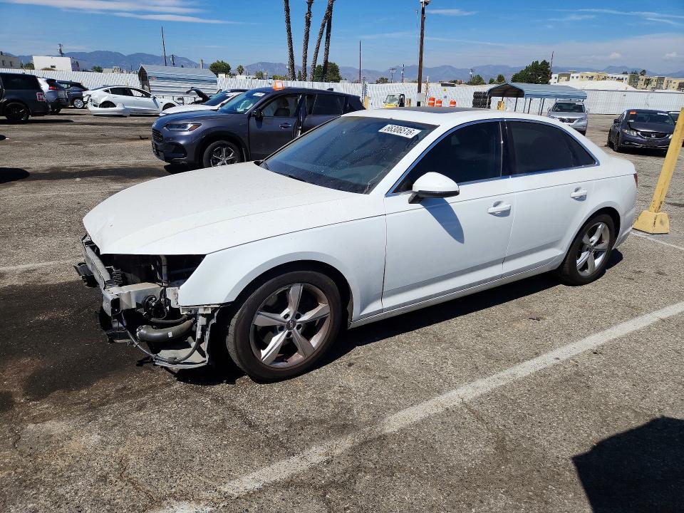 2019 Audi A4 მანქანა იყიდება აუქციონზე, vin: WAUGMAF40KN011747, აუქციონის ნომერი: 66306516