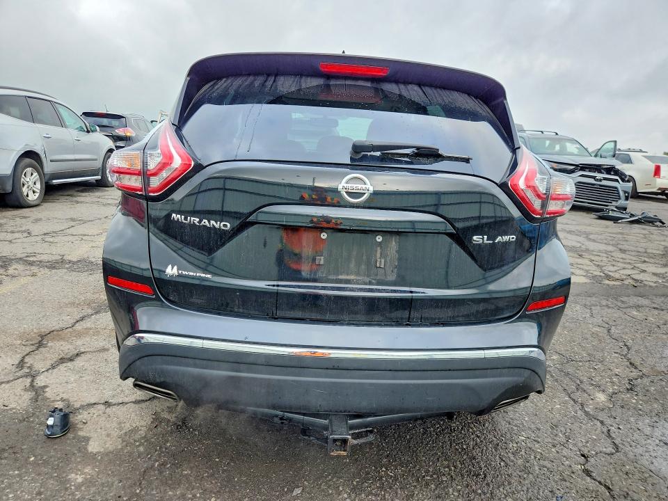 2016 Nissan Murano მანქანა იყიდება აუქციონზე, vin: 5N1AZ2MH0GN128253, აუქციონის ნომერი: 64211706