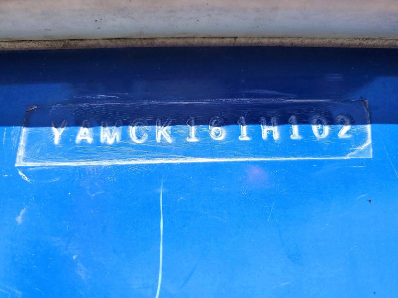 2002 Yam Boat მანქანა იყიდება აუქციონზე, vin: YAMCK161H102, აუქციონის ნომერი: 64310056