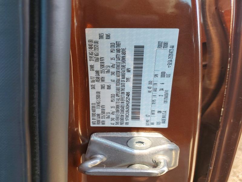 2017 Ford Escape მანქანა იყიდება აუქციონზე, vin: 1FMCU9J93HUE21486, აუქციონის ნომერი: 62847416