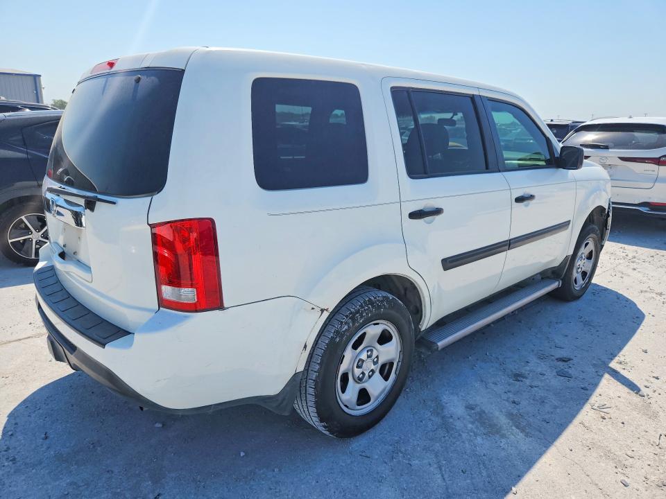66145206 :رقم المزاد ، 5FNYF3H29CB003574 vin ، 2012 Honda Pilot مزاد بيع