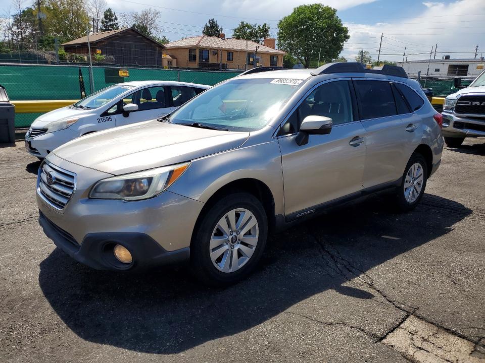 2016 Subaru Outback მანქანა იყიდება აუქციონზე, vin: 4S4BSAFC7G3226969, აუქციონის ნომერი: 66653916