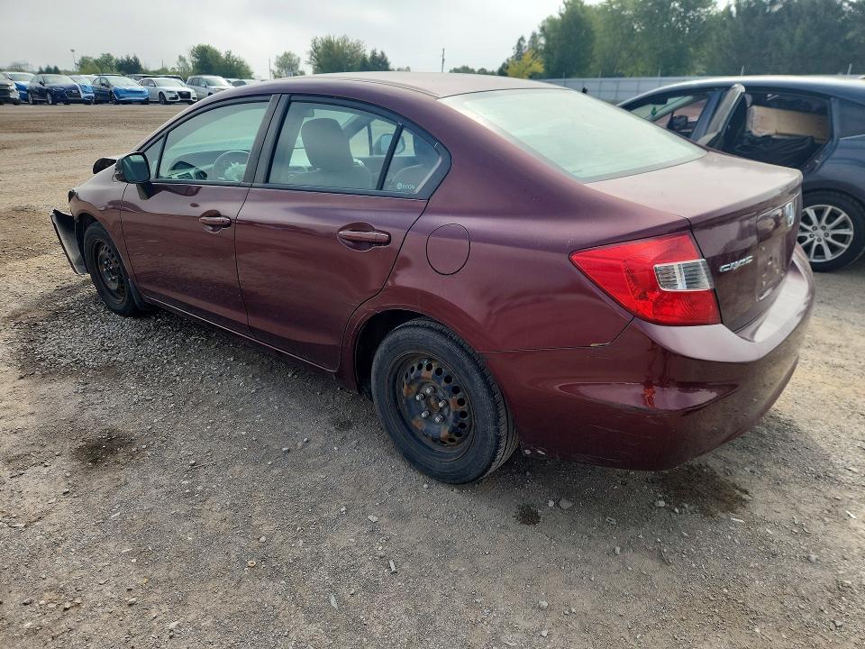 Aukcja sprzedaży 2012 Honda Civic, vin: 2HGFB2F43CH027821, numer aukcji: 64908146