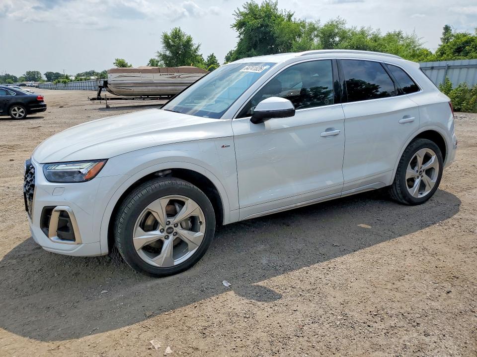 2021 Audi Q5 მანქანა იყიდება აუქციონზე, vin: WA1FAAFY1M2106844, აუქციონის ნომერი: 64741826
