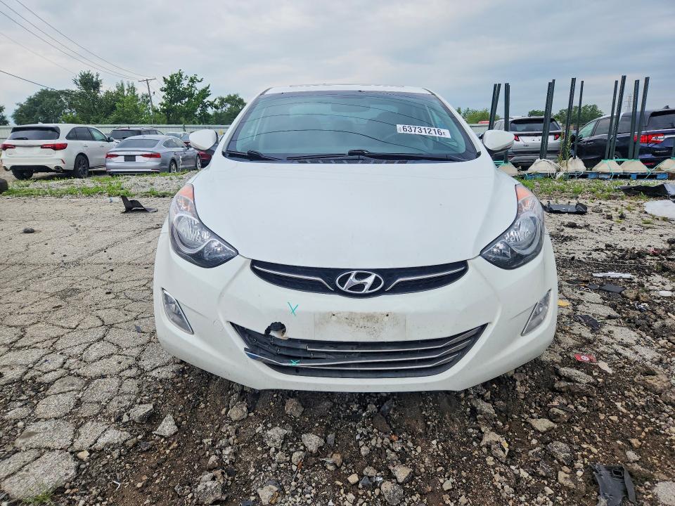 63731216 :رقم المزاد ، 5NPDH4AE0DH288428 vin ، 2013 Hyundai Elantra مزاد بيع