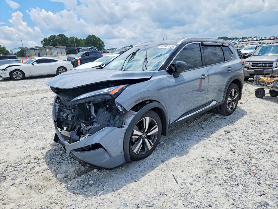 2021 Nissan Rogue მანქანა იყიდება აუქციონზე, vin: JN8AT3DC8MW106396, აუქციონის ნომერი: 63822896