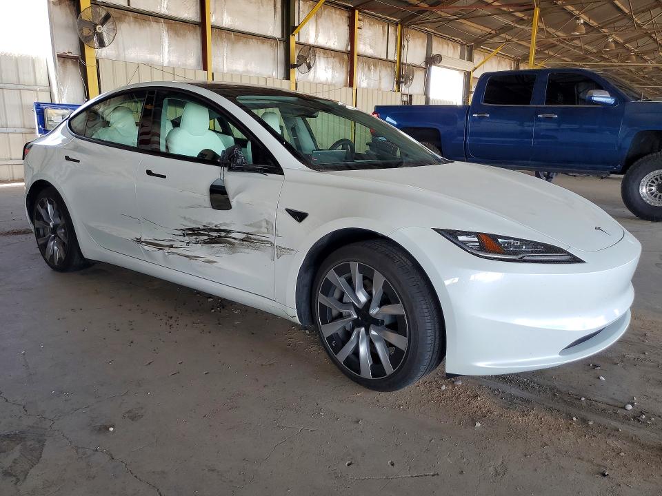 2024 Tesla Model 3 მანქანა იყიდება აუქციონზე, vin: 5YJ3E1EA6RF872042, აუქციონის ნომერი: 66612926