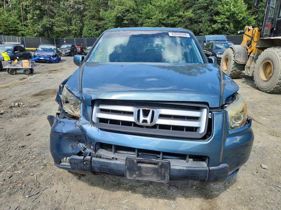 2006 Honda Pilot მანქანა იყიდება აუქციონზე, vin: 5FNYF18606B026267, აუქციონის ნომერი: 63938346