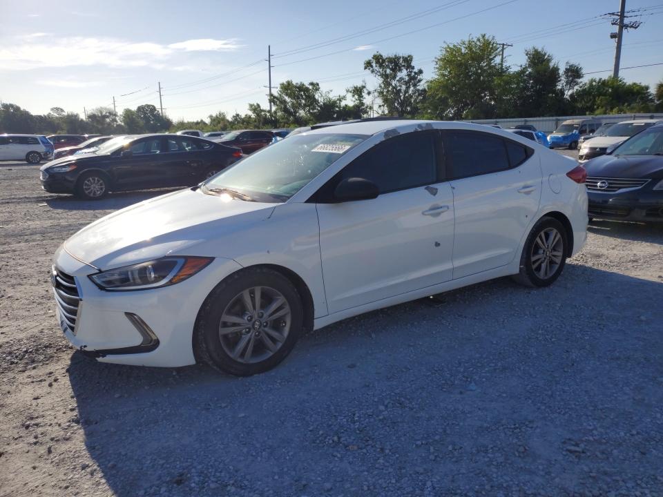 66825566 :رقم المزاد ، 5NPD84LF7HH020049 vin ، 2017 Hyundai Elantra مزاد بيع