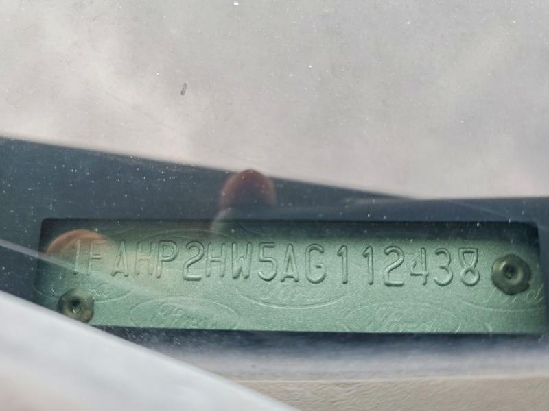 2010 Ford Taurus მანქანა იყიდება აუქციონზე, vin: 1FAHP2HW5AG112438, აუქციონის ნომერი: 62290786