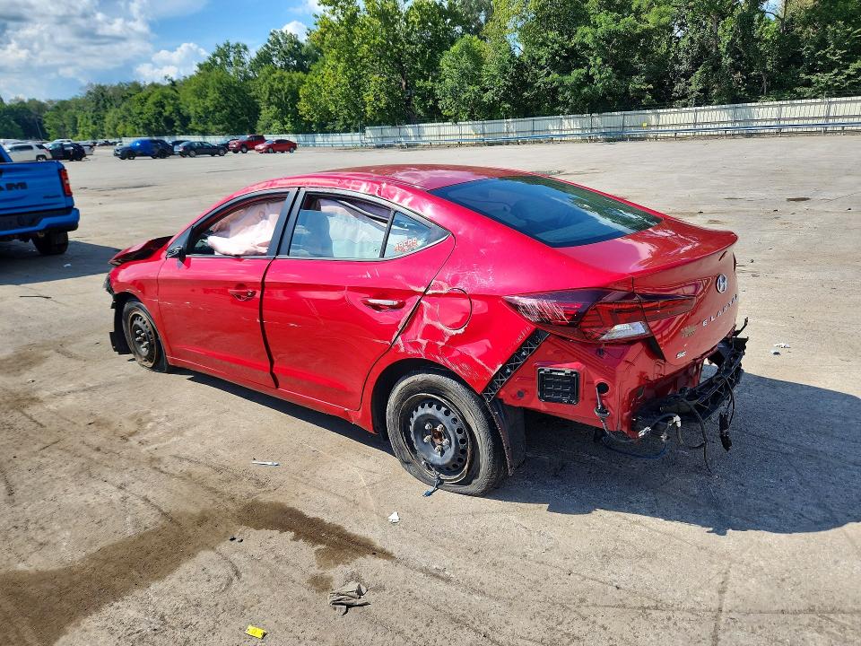 65993946 :رقم المزاد ، 5NPD74LF8LH589066 vin ، 2020 Hyundai Elantra مزاد بيع