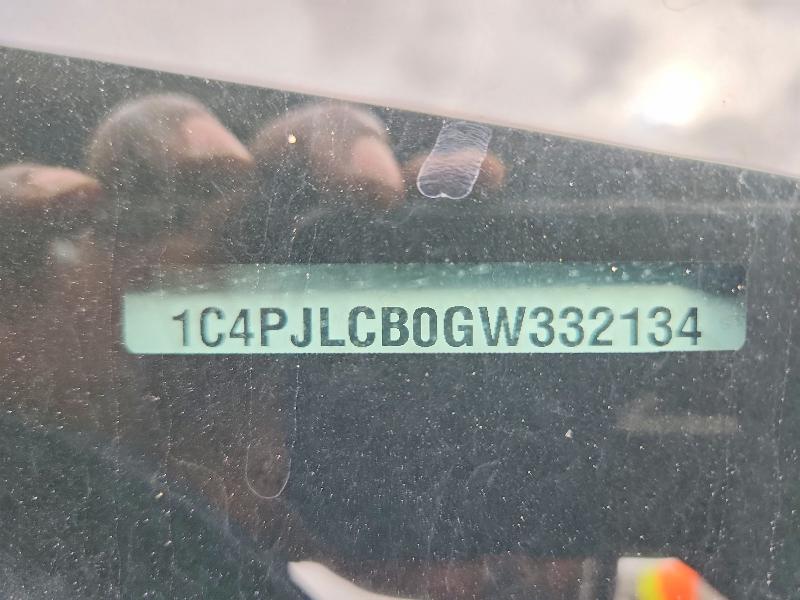 Продаж на аукціоні авто 2016 Jeep Cherokee, vin: 1C4PJLCB0GW332134, номер лоту: 60571816