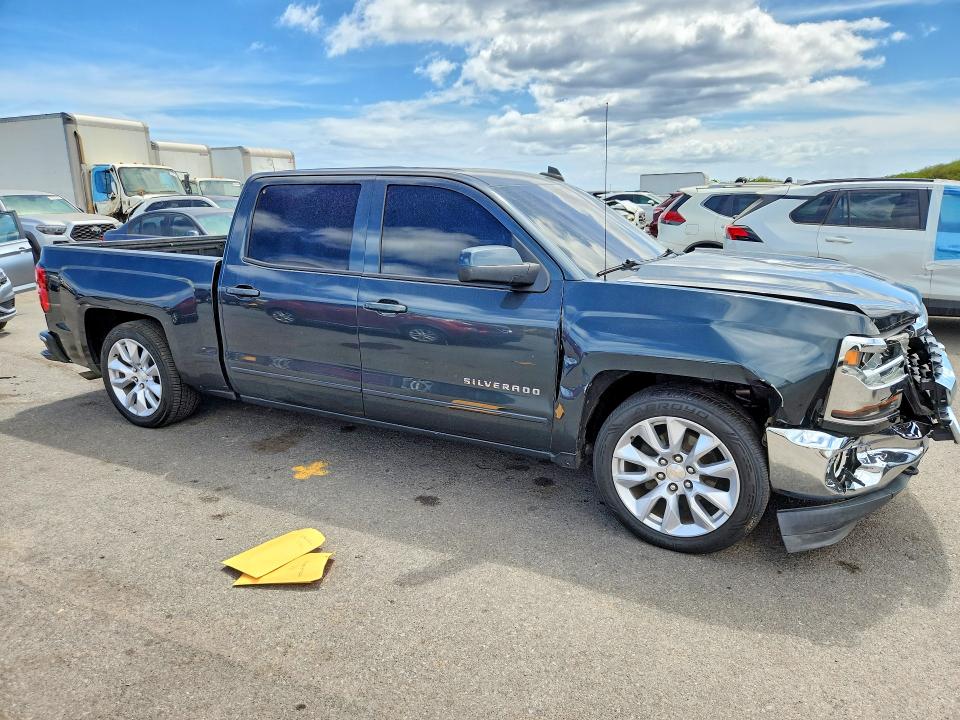 63435636 :رقم المزاد ، 3GCPCREC7HG444142 vin ، 2017 Chevrolet Silverado مزاد بيع