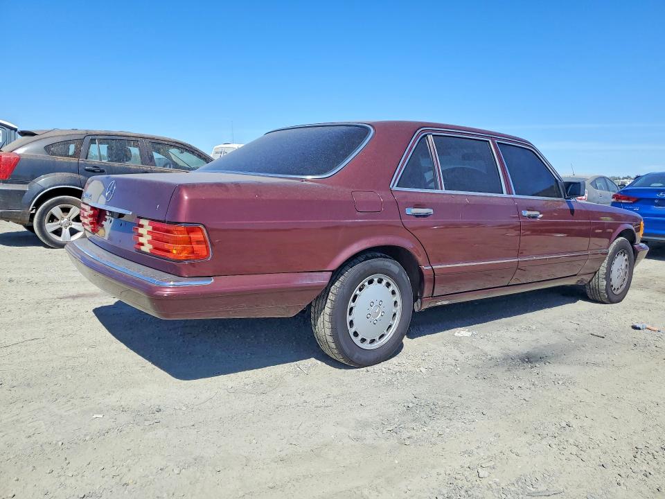 66791006 :رقم المزاد ، WDBCA35E0MA603805 vin ، 1991 Mercedes-benz 420 مزاد بيع