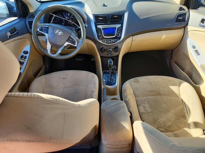 65549786 :رقم المزاد ، KMHCU4AE8EU748123 vin ، 2014 Hyundai Accent مزاد بيع