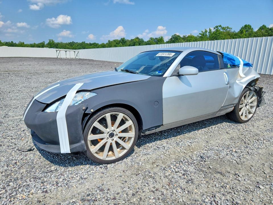 61841396 :رقم المزاد ، JN1AZ34E73T005302 vin ، 2003 Nissan 350z Manual مزاد بيع