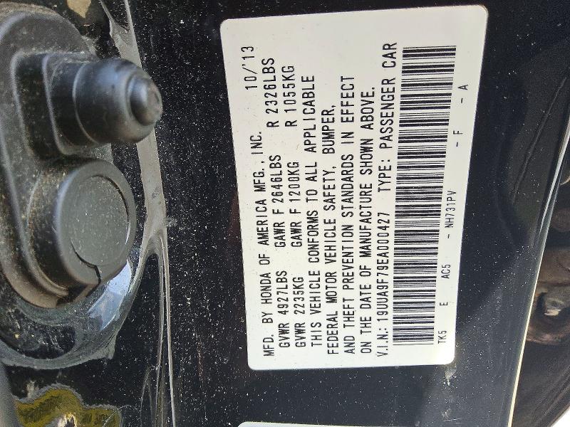 Aukcja sprzedaży 2014 Acura Tl, vin: 19UUA9F79EA000427, numer aukcji: 64704686