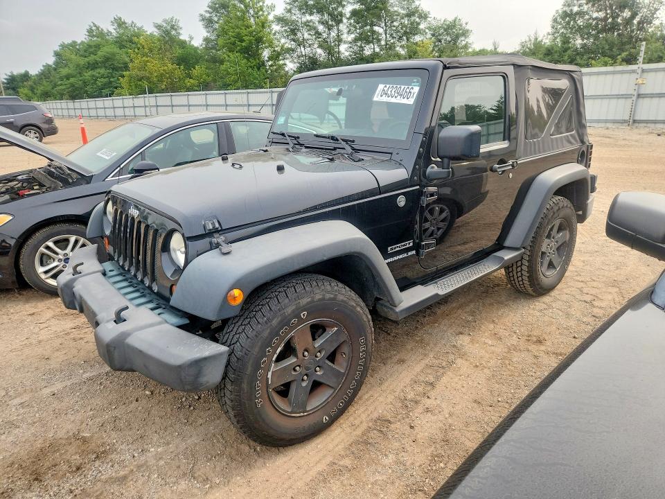 2010 Jeep Wrangler მანქანა იყიდება აუქციონზე, vin: 1J4AA2D13AL146323, აუქციონის ნომერი: 64339466