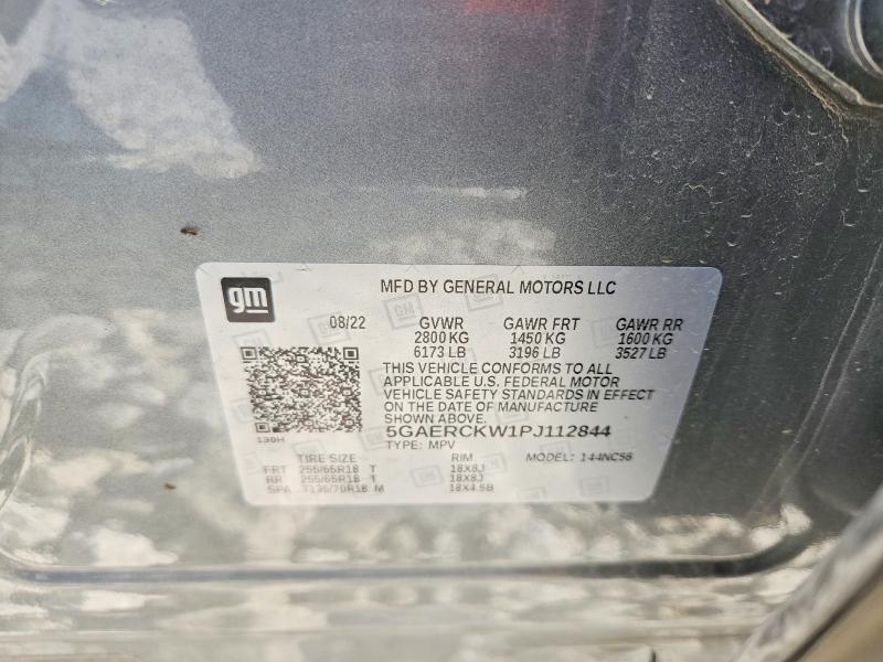 65393516 :رقم المزاد ، 5GAERCKW1PJ112844 vin ، 2023 Buick Enclave مزاد بيع
