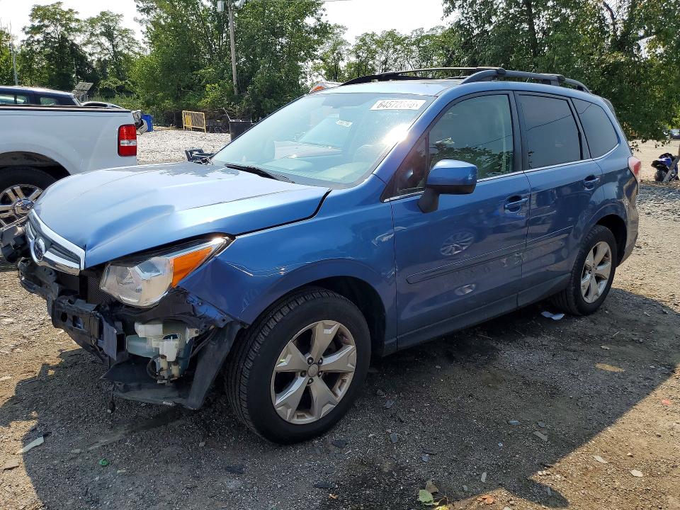2015 Subaru Forester მანქანა იყიდება აუქციონზე, vin: JF2SJAHCXFH596689, აუქციონის ნომერი: 64572596