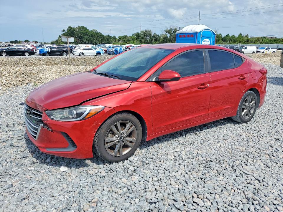 63894456 :رقم المزاد ، 5NPD84LF5HH005565 vin ، 2017 Hyundai Elantra مزاد بيع