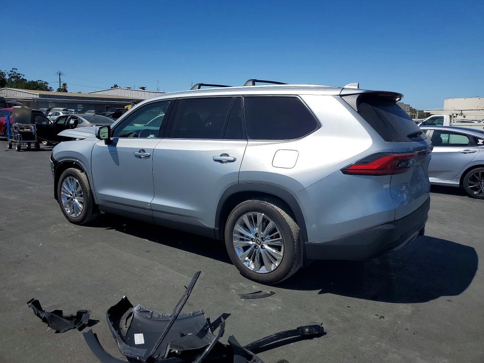 2024 Toyota Grand Highlander მანქანა იყიდება აუქციონზე, vin: 5TDAAAB5XRS049524, აუქციონის ნომერი: 64107386